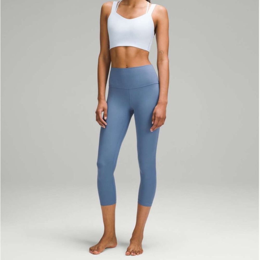 25” Lululemon Align High-Rise Ribbed